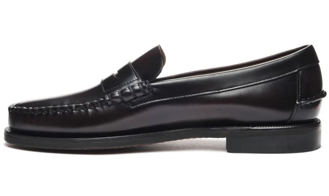 Klassisk Og Skinn Loafer Brun Burgunder Som Bago Norge