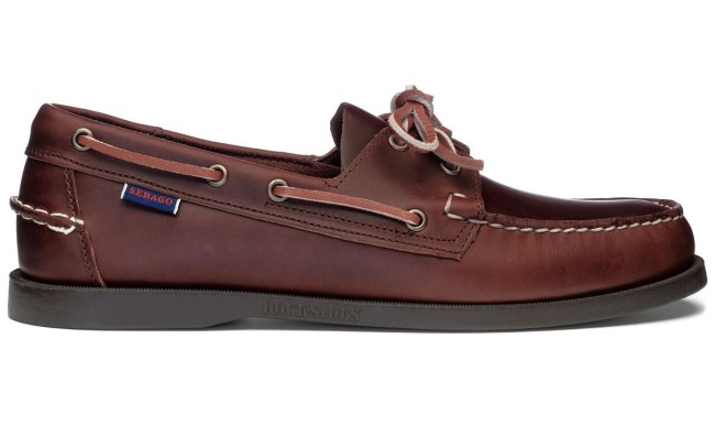 Kai Portland Skinn Båtsko Brun Gummi Sebago Norge