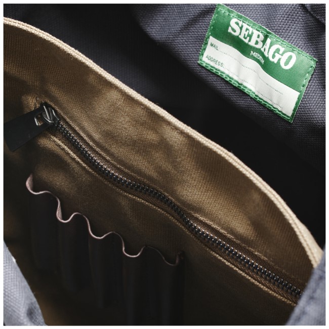 Pemaquid Lerretsveske Sebago Norge Blå-brun