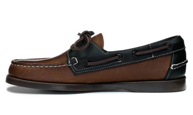Portland Lea Oil Leather Brun-dkbrown Sebago Norge
