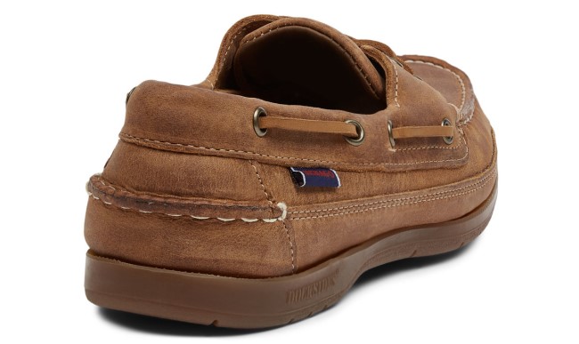 Skonnert Vintage Skinn Båtsko Brun Tan Sebago Norge