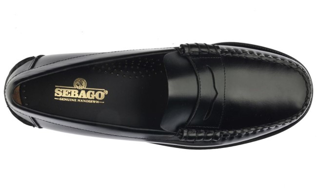 Sebago Norge Svart Klassisk Dan Skinn Loafer