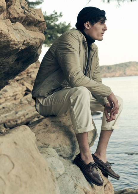 Sebago Norge Blå Marine Rev