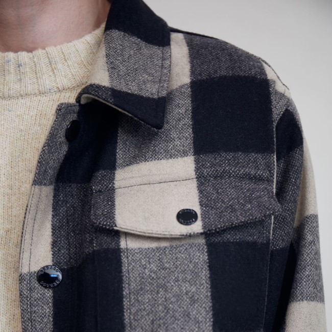 Sebago Norge Sjekk Hvit Natur-svart Aroostook