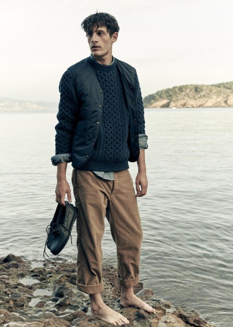 Tuckedsl Blå Marine Sebago Norge