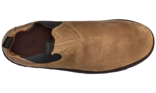 Yansa Semsket Skinn Beige Camel-dk Brun Sebago Norge