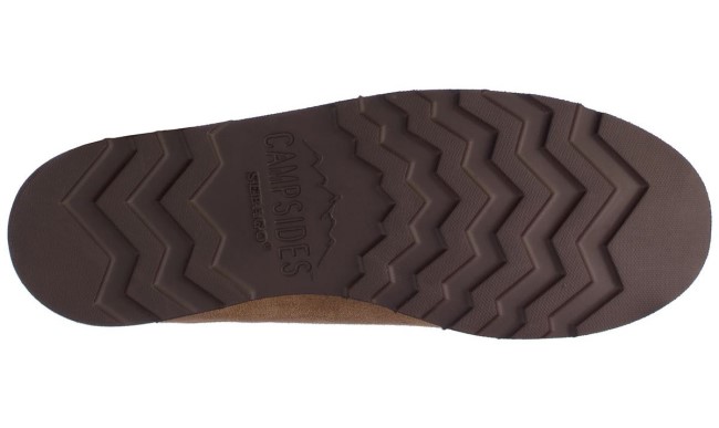 Yansa Semsket Skinn Beige Camel-dk Brun Sebago Norge