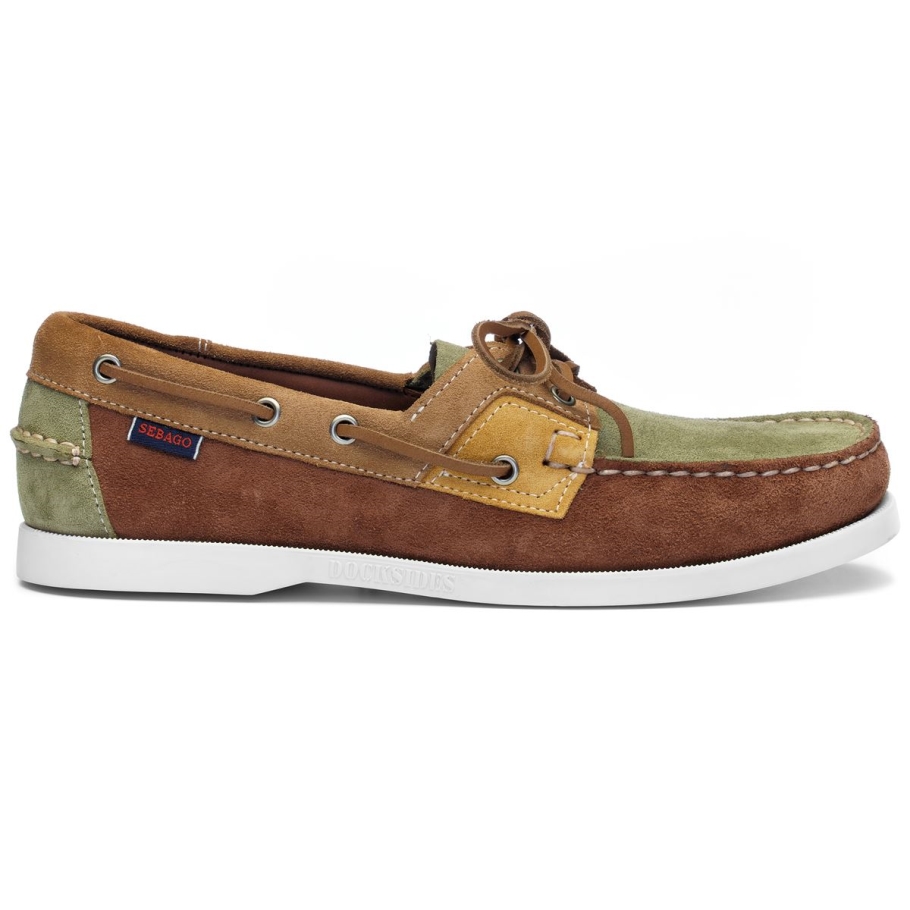 Rossisland Jib-mørk Brun & Skoggrønn & Skifer Sebago Norge