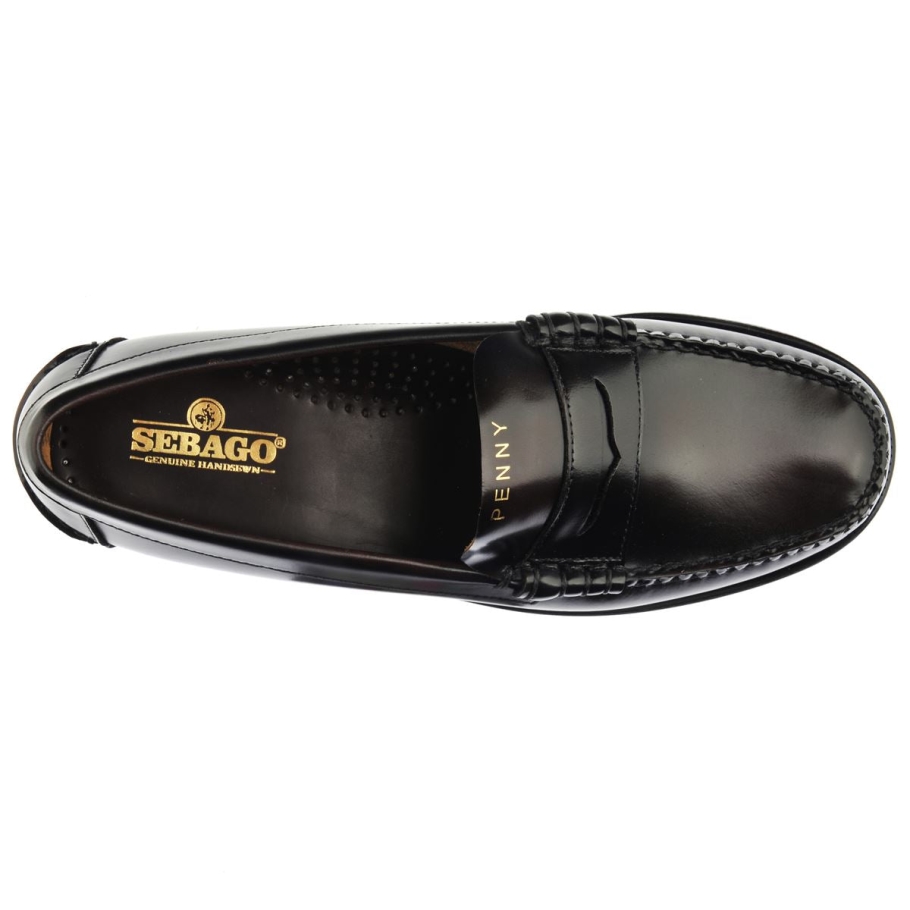 Sebago Norge Classic Og Tag-burgunder & Gull