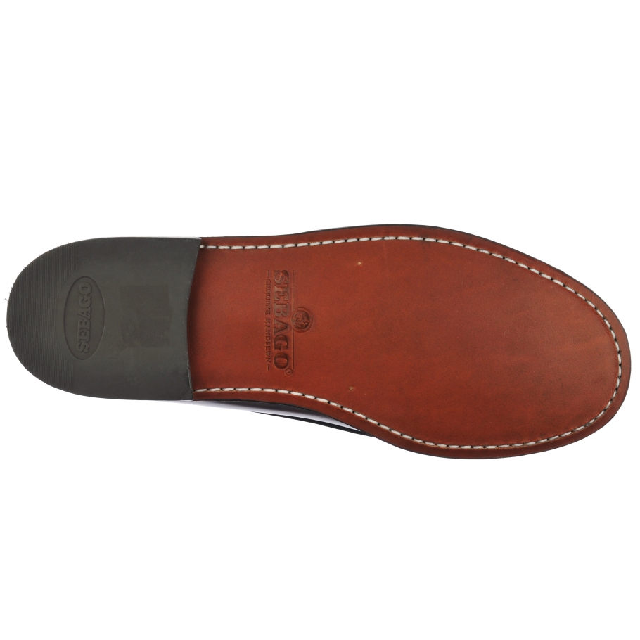 Sebago Norge Classic Dan Kvinne-granat & Hvit & Svart