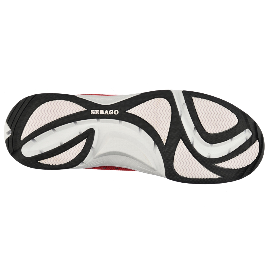 Sebago Norge Cyphon Jia Ren-mørk Rød Og Svart