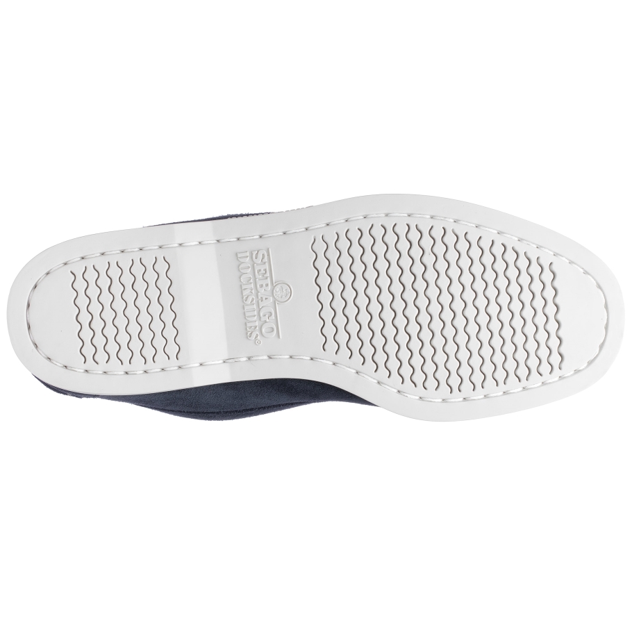 Sebago Norge Dan Boat Roughout-marineblå