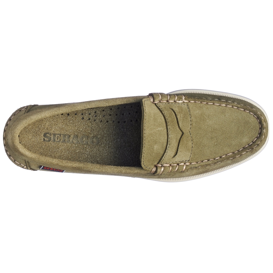 Sebago Norge Dan Båt Roughout Kvinne-skoggrønn