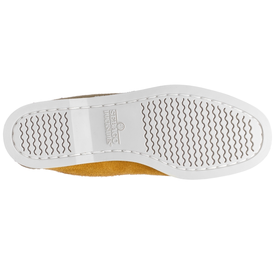 Sebago Norge Komfortabel Dan Båt Roughout Kvinne-sennep