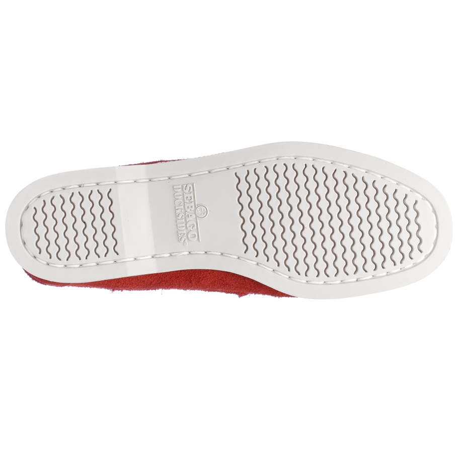 Sebago Norge Dan Båt Roughout Kvinne-rød