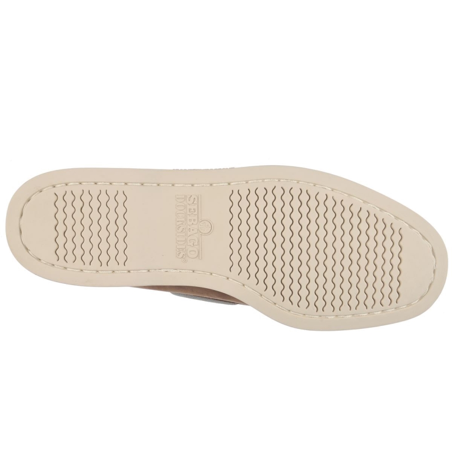 Sebago Norge Docksides Portland Nubuck-taupe