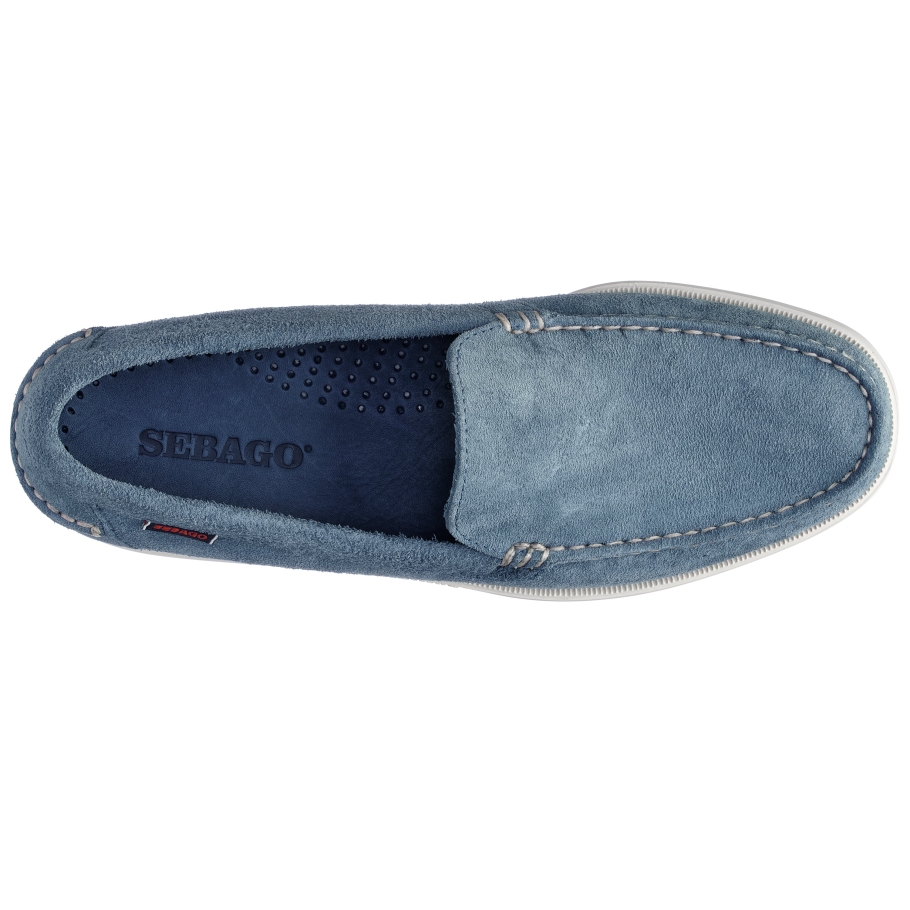 Sebago Norge Frank Båt Roughout-indigo