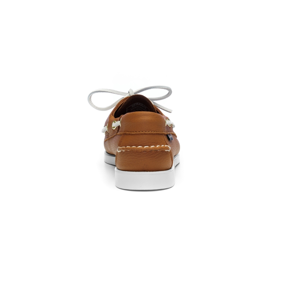 Sebago Norge Portland Fisher Kvinne-konjakk