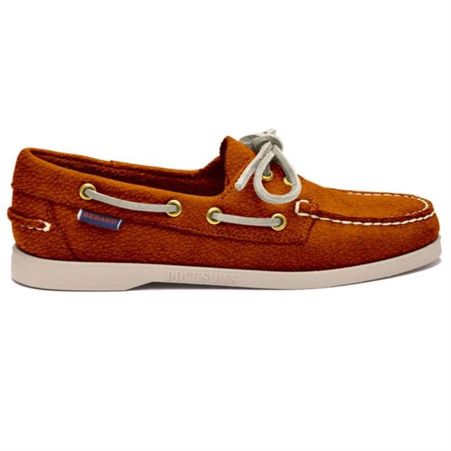 Sebago Norge Portland Fisher Kvinne-oransje
