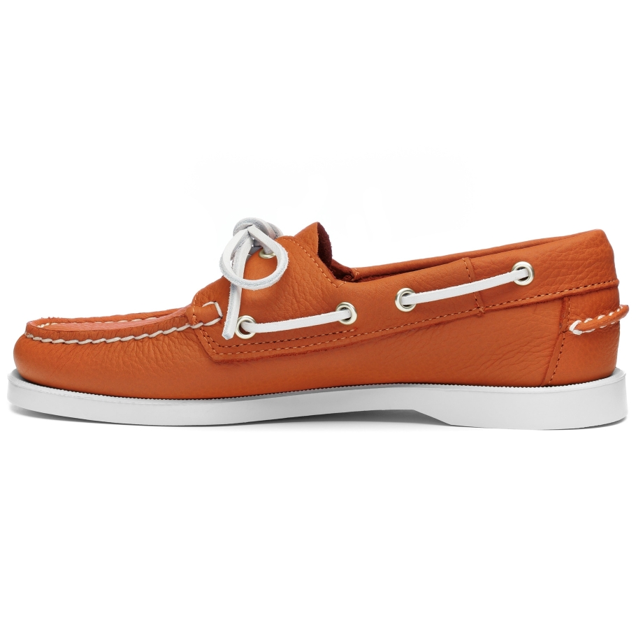 Sebago Norge Portland Fisher Kvinne-oransje
