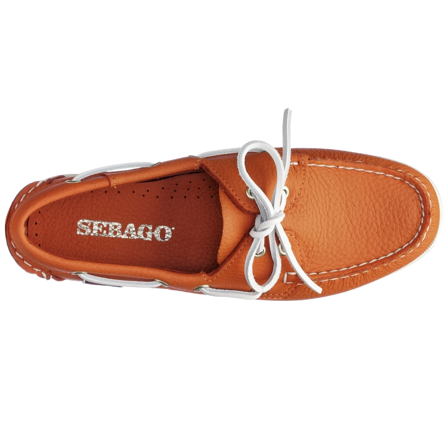 Sebago Norge Portland Fisher Kvinne-oransje