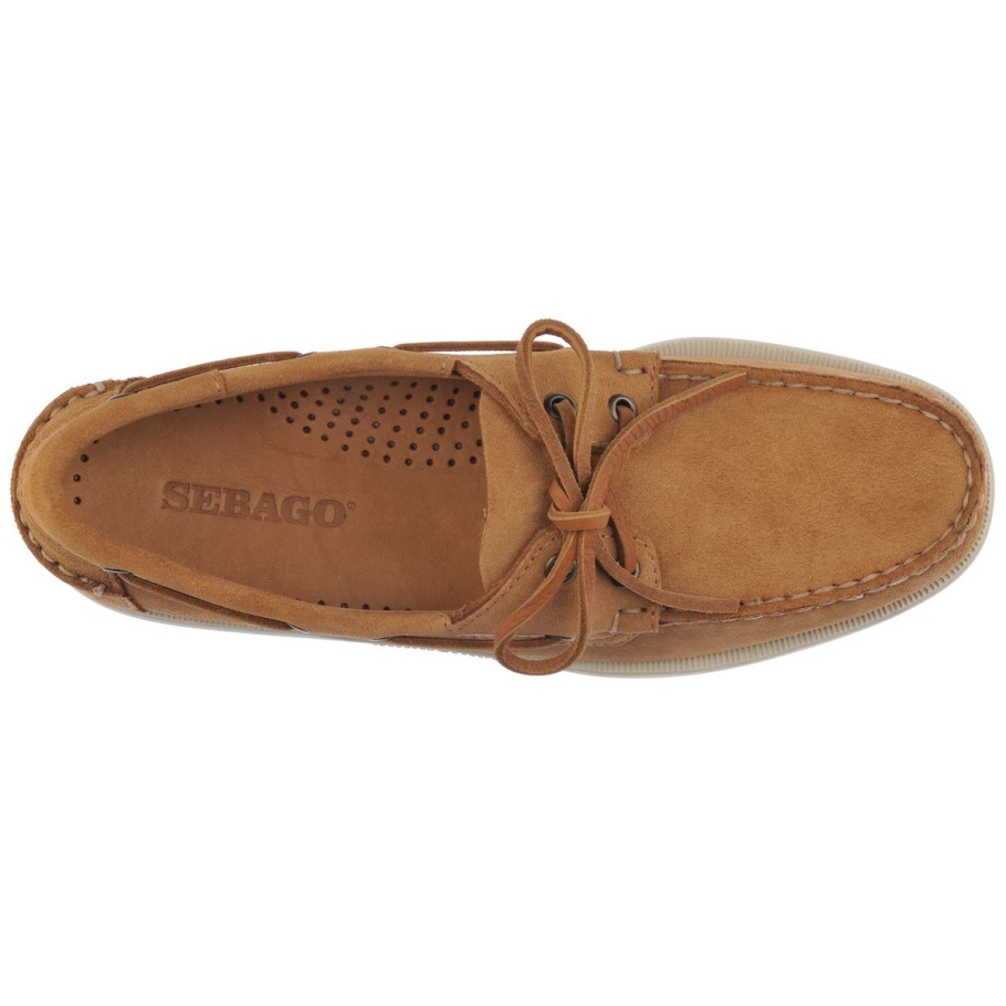 Sebago Norge Portland Roughout-cognac