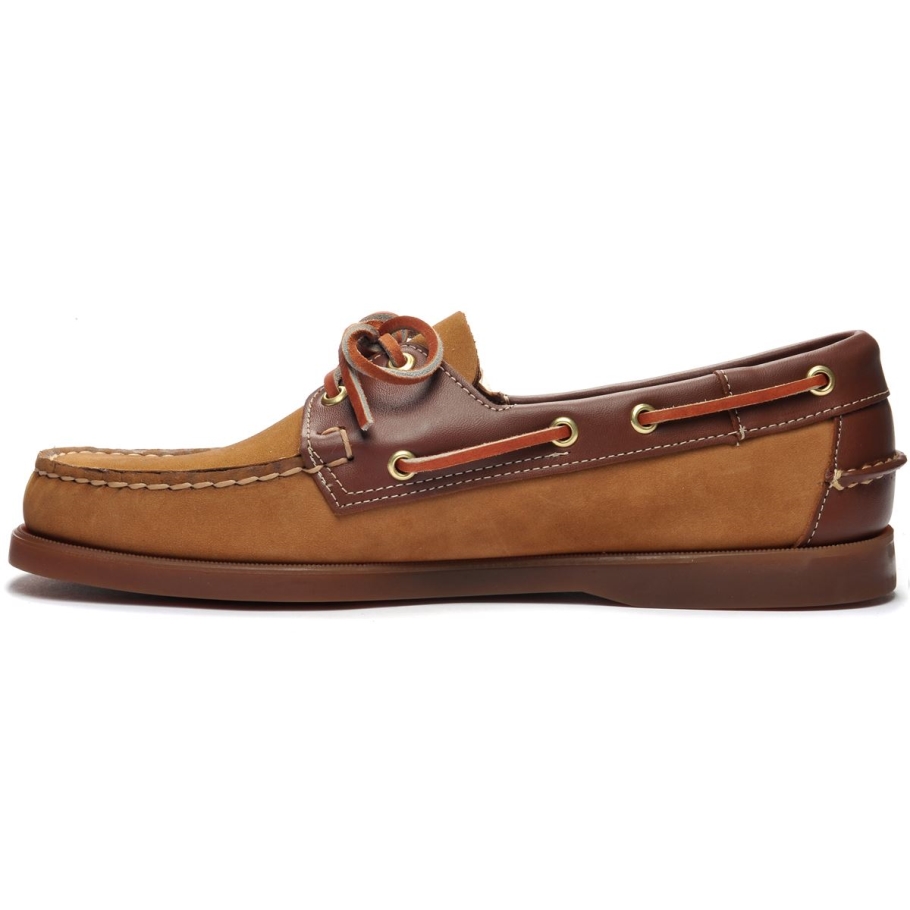 Sebago Norway Portland Spinnaker NBC FGL-Tan & Dark Brown