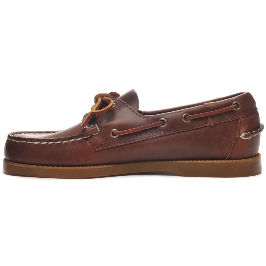 Sebago Norge Portland Vokset-brun & Honning