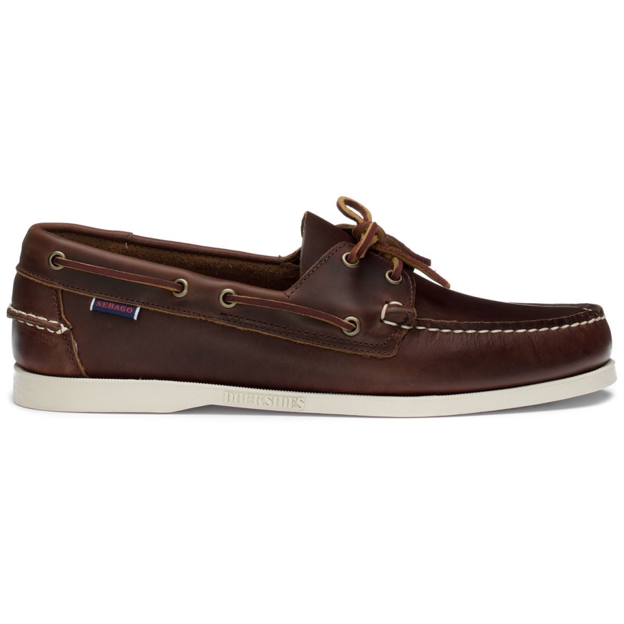 Sebago Norge Portland Vokset-brun