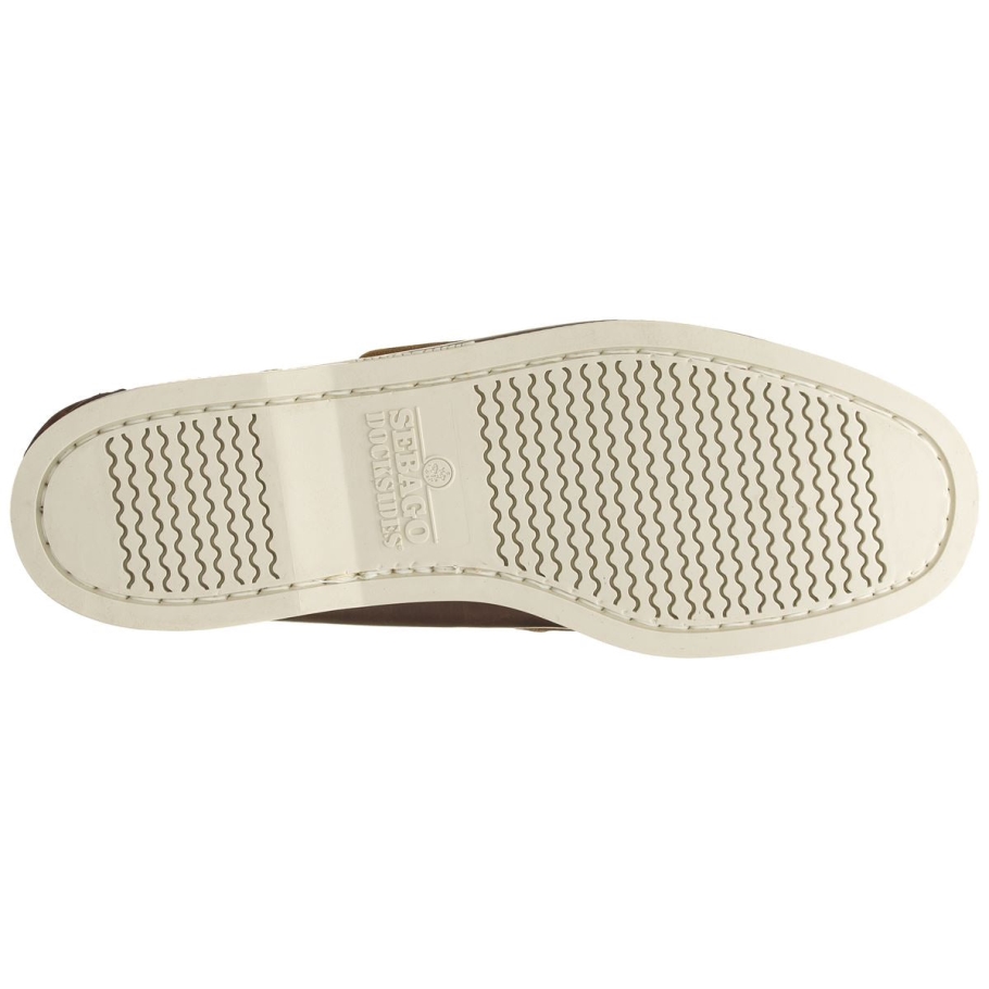 Sebago Norge Portland Vokset-brun