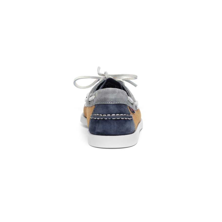 Sebago Norge Rossisland Jib-cognac & Denim & Slate & White